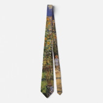 The Artist's Garden at Vetheuil by Claude Monet Ties