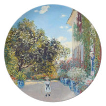 The Artist's House at Argenteuil Plate