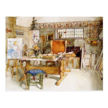 The Artist's Studio Post Card