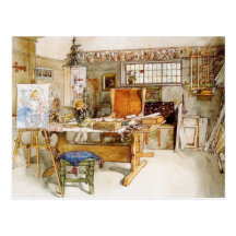 The Artist's Studio Post Card