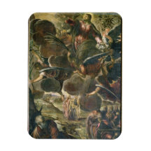 The Ascension of Christ (fresco) Rectangle Magnets