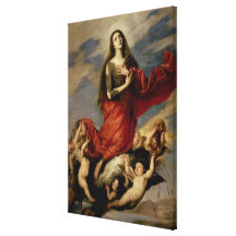 The Assumption of Mary Magdalene, 1636 Stretched Canvas Print