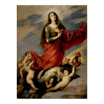 The Assumption of Mary Magdalene, 1636 posters