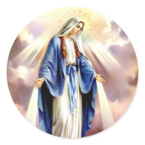 The Assumption of Mary Stickers