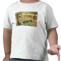 The Asylum Garden at Arles, 1889 (oil on canvas) T Shirts