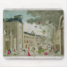 The Attempted Assassination of Napoleon Bonaparte Mouse Pad