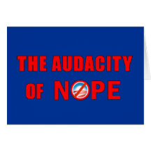 The Audacity of NOPE Cards