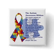 "The Autism Awareness Ribbon"