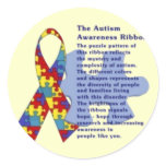 "The Autism Awareness Ribbon"