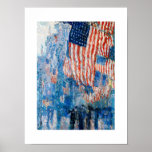The Avenue in the Rain.18" x 24" Fine Art Poster