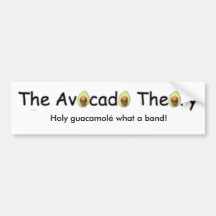 The Avocado Theory bumpersticker Bumper Stickers
