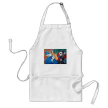 The Bad Blues Bone Band Apron