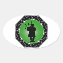 THE BAGPIPERS CREED STICKERS