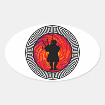 THE BAGPIPERS DAWN STICKER