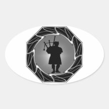 THE BAGPIPERS SPIRIT STICKER