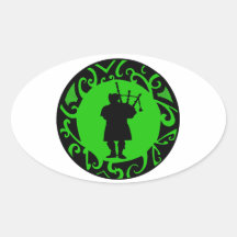 THE BAGPIPES HYMM STICKER