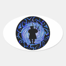 THE BAGPIPES SKY STICKERS