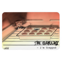 The Bakery - I'm Trapped - Fridge Magnet