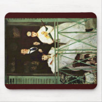 The Balcony By Manet Edouard Mouse Pad
