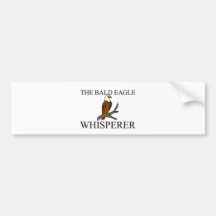 The Bald Eagle Whisperer Bumper Sticker