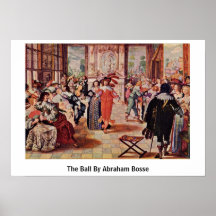 The Ball By Abraham Bosse Poster