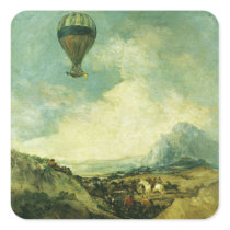 The Balloon or, The Ascent of the Montgolfier Stickers