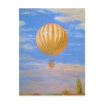 The Baloon by Pal Szinyei Merse Postcards