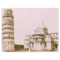The Baptistery of St John - Leaning Tower Of Pisa Personalized Flyer