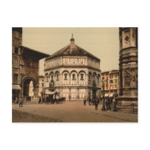 The Baptistry, Florence, Tuscany, Italy Postcards