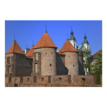 The Barbican and Pauline Church, Warsaw,