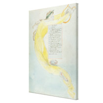 'The Bard', design 52 from 'The Poems of Thomas Gr canvas prints