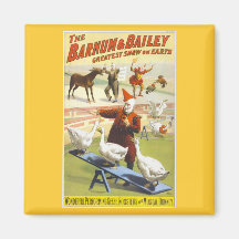 The Barnum & Bailey Circus Magnets