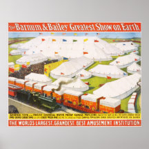 The Barnum & Bailey Greatest Show On Earth Print