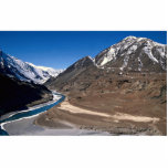 The barren landscape of Ladakh, northern India Cut Out