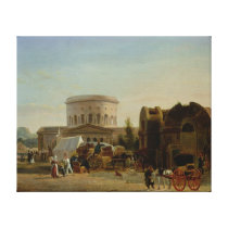 The Barrier at La Villette canvas prints