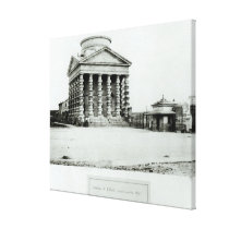 The Barriere de l'Etoile, Paris, 1858-78 canvas prints