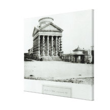 The Barriere de l'Etoile, Paris, 1858-78 Stretched Canvas Print