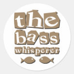 The Bass Whisperer Stickers