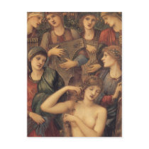 The Bath of Venus by Sir Edward Coley Burne Jones Postcard