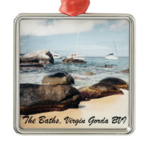 The Baths, Virgin Gorda B.V.I. Christmas Tree Ornament