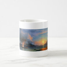 The Battle of Bomarsund Ivan Aivazovsky seascape Coffee Mugs