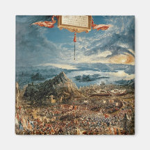 The Battle of Issus Fridge Magnet