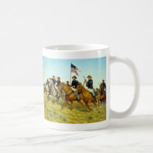 The Battle of Prairie Dog Creek by Ralph Heinz Coffee Mugs