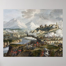 The Battle of Roveredo, 18 Fructidor, Year 4 (Sept Poster