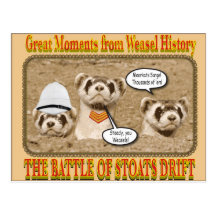 The Battle of Stoats Drift postcard