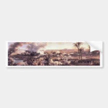 The Battle Of The Pyramids By Lejeune Louis-Franço Bumper Sticker