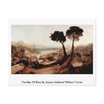 The Bay Of Baia By Joseph Mallord William Turner Post Cards