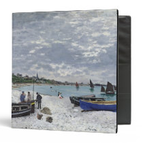 The Beach at Sainte-Adresse, 1867 binders