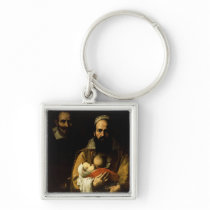 The Bearded Woman Breastfeeding, 1631 Key Chains