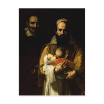 The Bearded Woman Breastfeeding, 1631 Postcard
